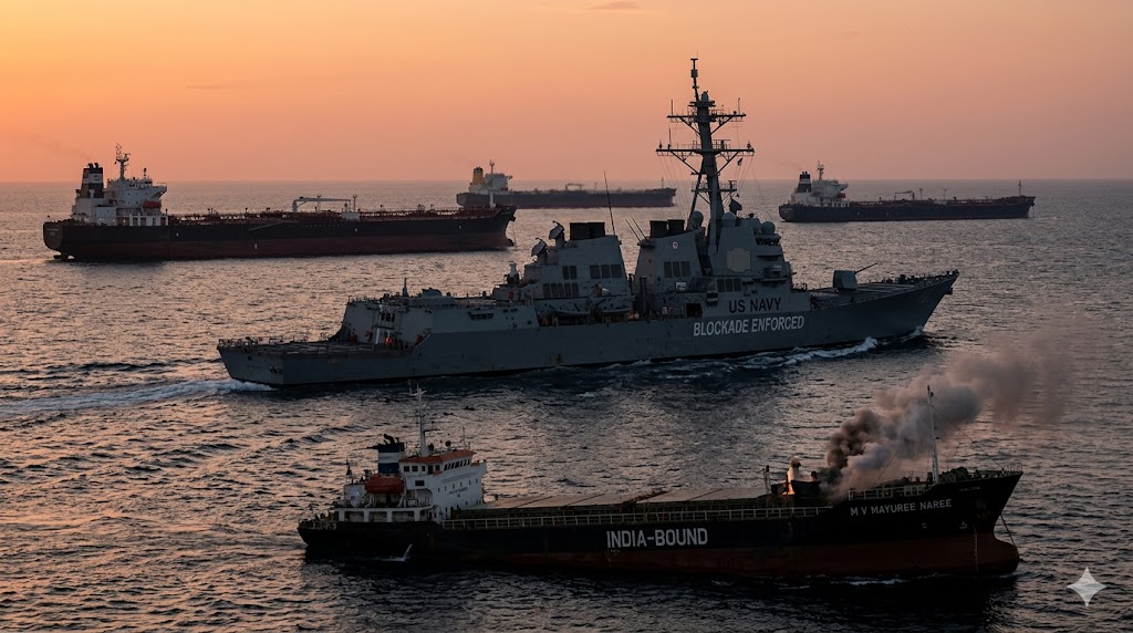 Image related to US Russia Oil U-Turn in Iran War: Blockade & Ship Attacks